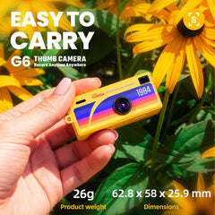 Best-selling Mini Thumb Camera G6 1080P Kodak Charmera 1984 Digital Camera MicroSD 10x-20x Optical Zoom CMOS Sensor Blind Box